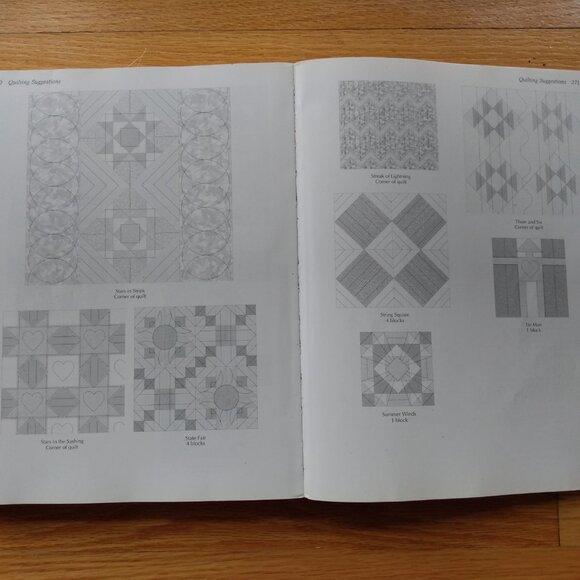 Vintage Quilting Pattern Book 101 Fabulous Rotary Cut Quilts Patchwork Place - Picture 16 of 16